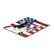 Caroline's Treasures SC9001MP "USA 7.8L x 9.3W inches, Boston Terrier 9001