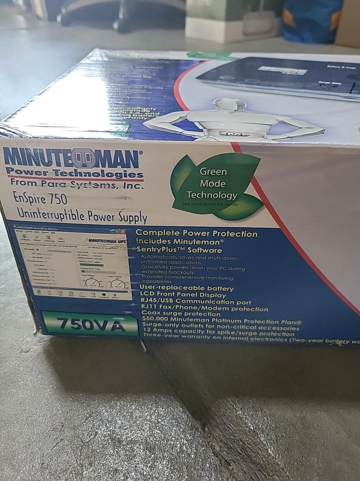 Minuteman Enspire EN750LCD Uninterruptible Power Supply - Image 2 of 4