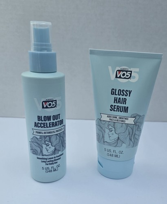 #ad V05 Blow Out Accelerator amp; Glossy Hair Serum 5 fl oz Shine Smoothing Anti Frizz $14.99