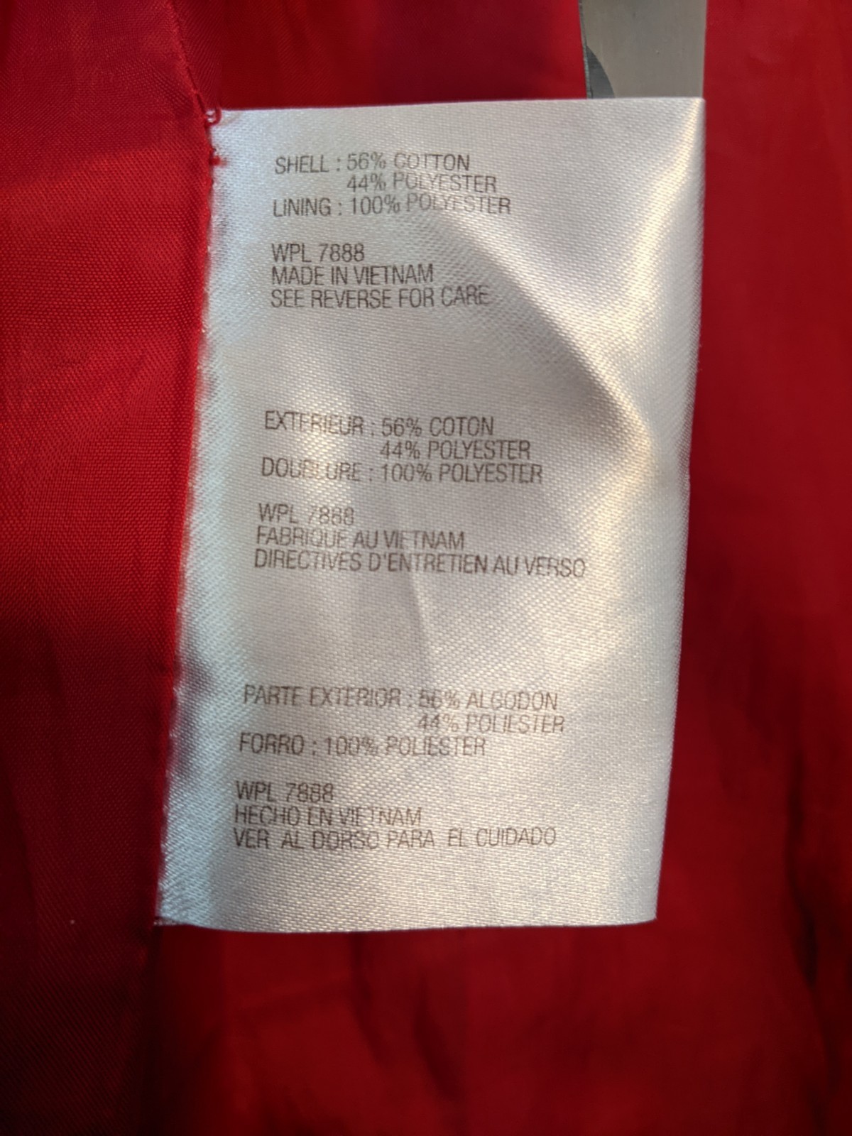 Michael Kors Double-breasted Red Trench Coat with Removable Hood Size Womens S thumbnail 9