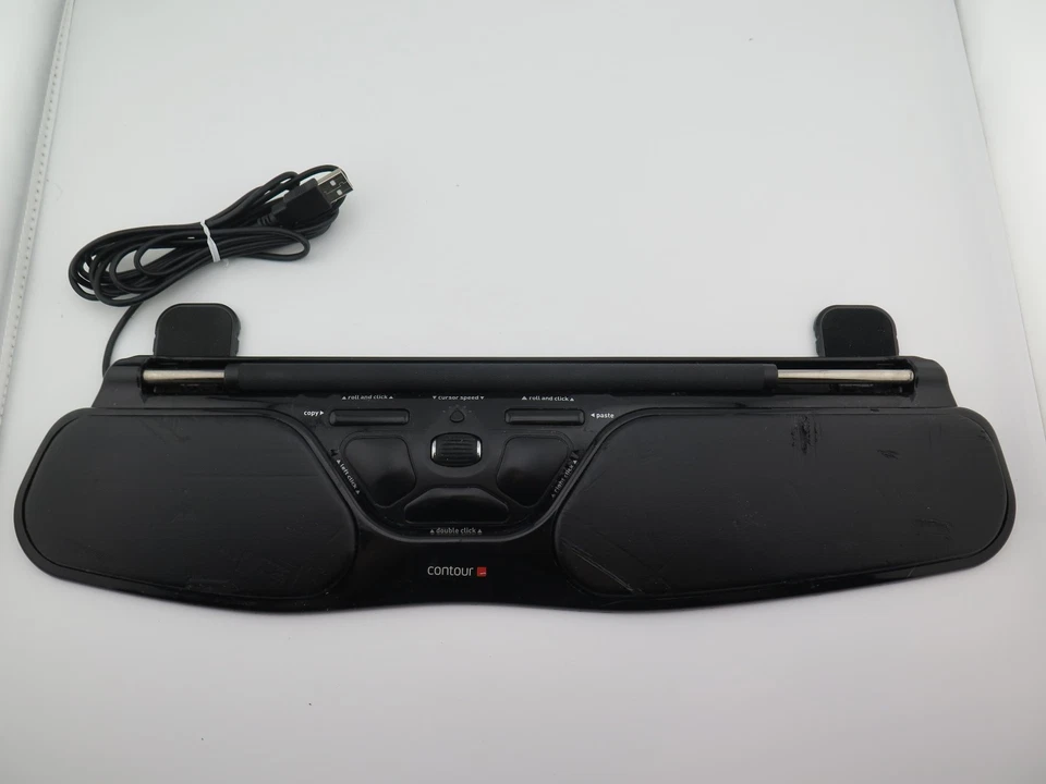 Contour RollerMouse Free2 Ergonomic USB Mouse CLEAN, TESTED & FULLY WORKING - Image 2 of 4