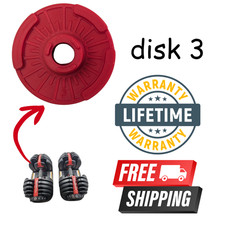 Replacement disk 3 for Bowflex 552 Series 2 Lifetime Warranty