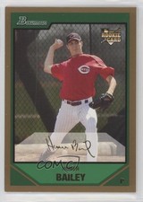 2007 Bowman Draft Gold Homer Bailey #BDP46 ff8