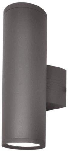 Lightray 15 3/4"H Cylindrical Bronze LED Outdoor Wall Light - Picture 1 of 2