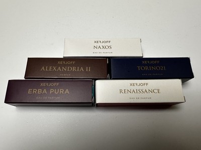 Xerjoff Fragrances Vial Samples Naxos Free Shipping