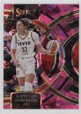 2024 Panini Select WNBA Premier Level Pink Ice Prizm Katie Lou Samuelson 19pj