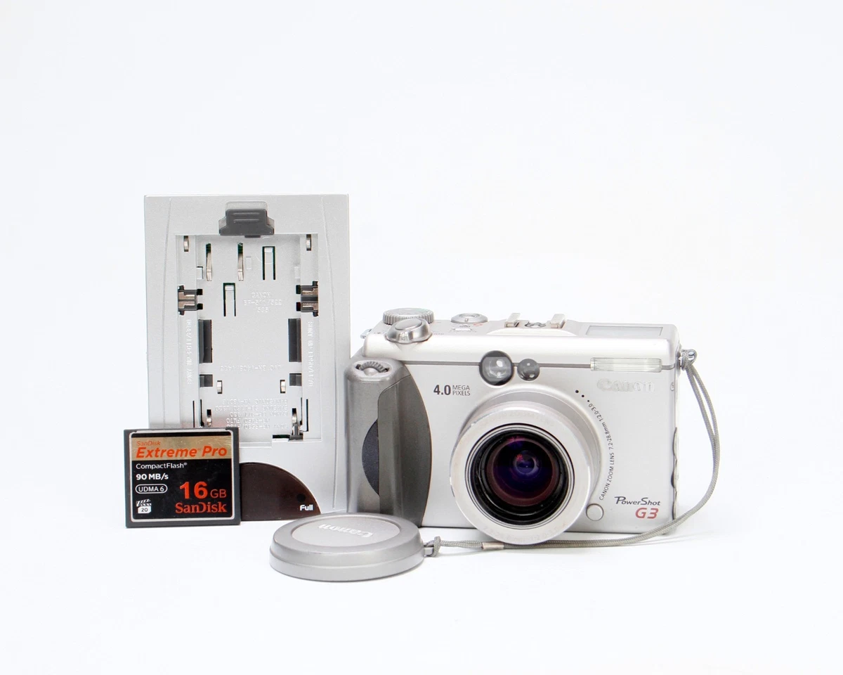 Canon PowerShot G3 Digital Cameras for Sale | Shop New & Used
