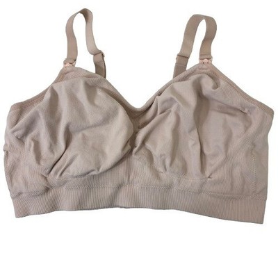 Kindred Bravely Sublime Nursing Bra XL Pale Pink Minimalist Clean Girl normcore