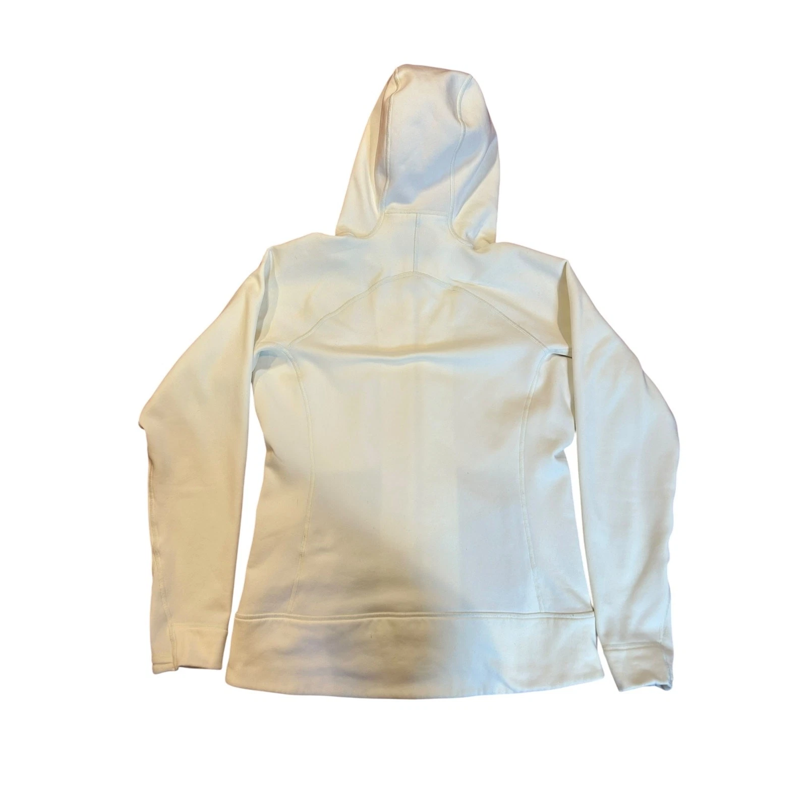 OFF WHITE Felpa con cappuccio PATAGONIA Off White Slopestyle pile invernale donna taglia MEDIA