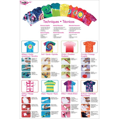 Tulip One-Step Tie-Dye Kit-Kaleidoscope - 31680 - Picture 3 of 5