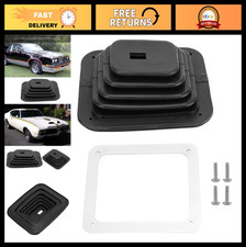 Universal Gear Shift Boot Cover - Rubber Shifter Dust Cover For Cars - Black Rep