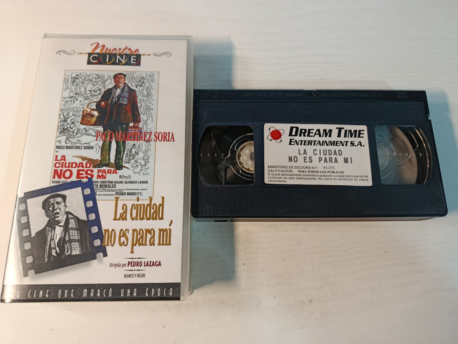 The Ciudad No Es Para Mi Paco Martinez Soria (Dream Time) - VHS PAL Español VG