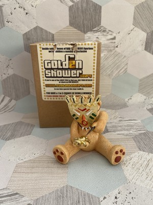 Bad Taste Bears 8cm Voodoo Child Figur - Boxed 2005 Rare Golden Shower Signed