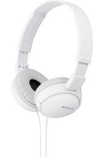 Sony MDR-ZX110 Ear-Pad On the Ear Headband Headphones - White read 