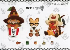 Monster Hunter Wilds x Kentucky Limited Edition Seal Sticker 15cm Collectible