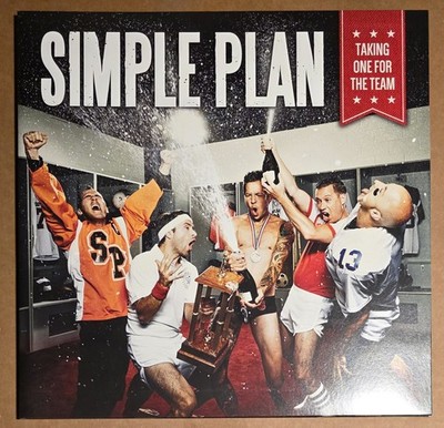 Simple Plan - Taking One For The Team - New 1 LP White With Red Splatter Vinyl 