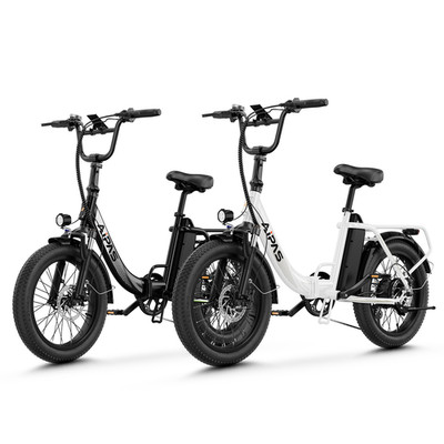 1000W Motor 28MPH Max 614WH Ebike 62 Miles Range Folding Electric Bike 7 Speed