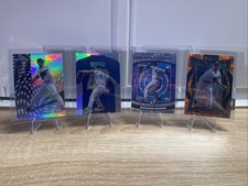 Lot of 4 Mariano Rivera 2025 Panini Crusade Silver Prizms, Rapture, Orange Flash