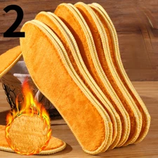 5 Pairs Faux Sheep Wool and Fleece Shoe-pad Boot Insole Comfy Feet Soft Warm Set