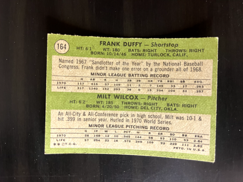 1971 Topps Baseball #1-262. You-Pick Complete-Your-Set. Low Ship. Up to 10% Off - Picture 315 of 501