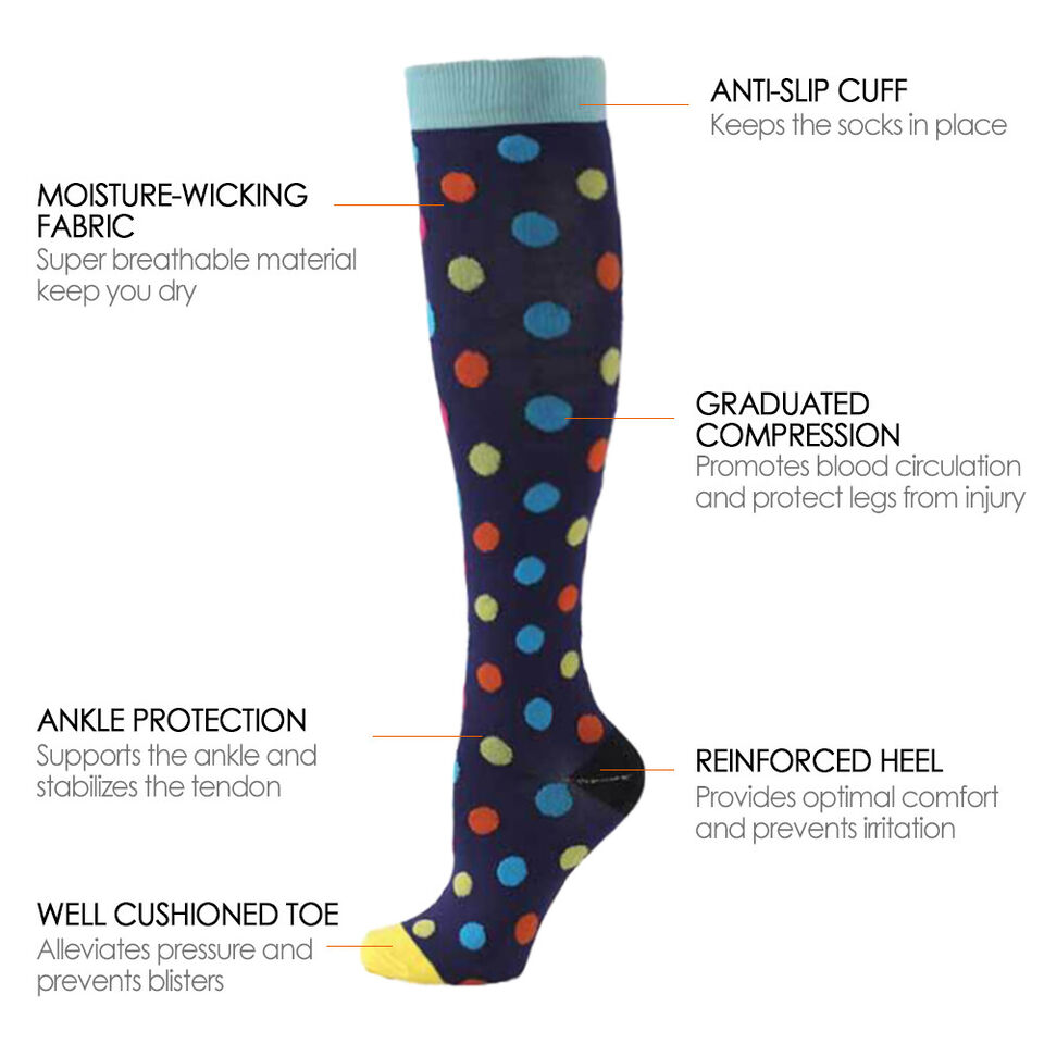 5 Pairs Socks for Men & Women Professional Sports Socks Athletic ...