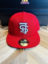 New Era  7 1/2 Ecapcity Upside Down Logo St Louis Cardinals Red Rare Sold Out