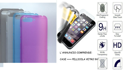Cover Für HUAWEI HONOR 7S / Y5 (2018) DRA-L01 / DRA-L21 TPU Gel Hülle + Glas