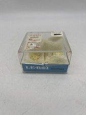 NOS Vintage Infant Shoes Cradle Newborn Shoes Yellow Fuzzy Loop