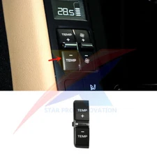 1x Rear Left A/C TEMP Control Switch Button Replace For Porsche Cayenne Panamera