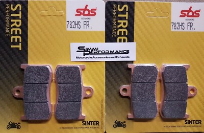 SBS Bremsbeläge vorne Kawasaki Z800 2013 2014 2015 2016 Z900 2017 2018 2019 2020