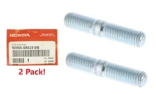 Honda OEM Exhaust Studs Set of 2 XR600R XR650 L 8x25 92900-08025-0B Pack of 2