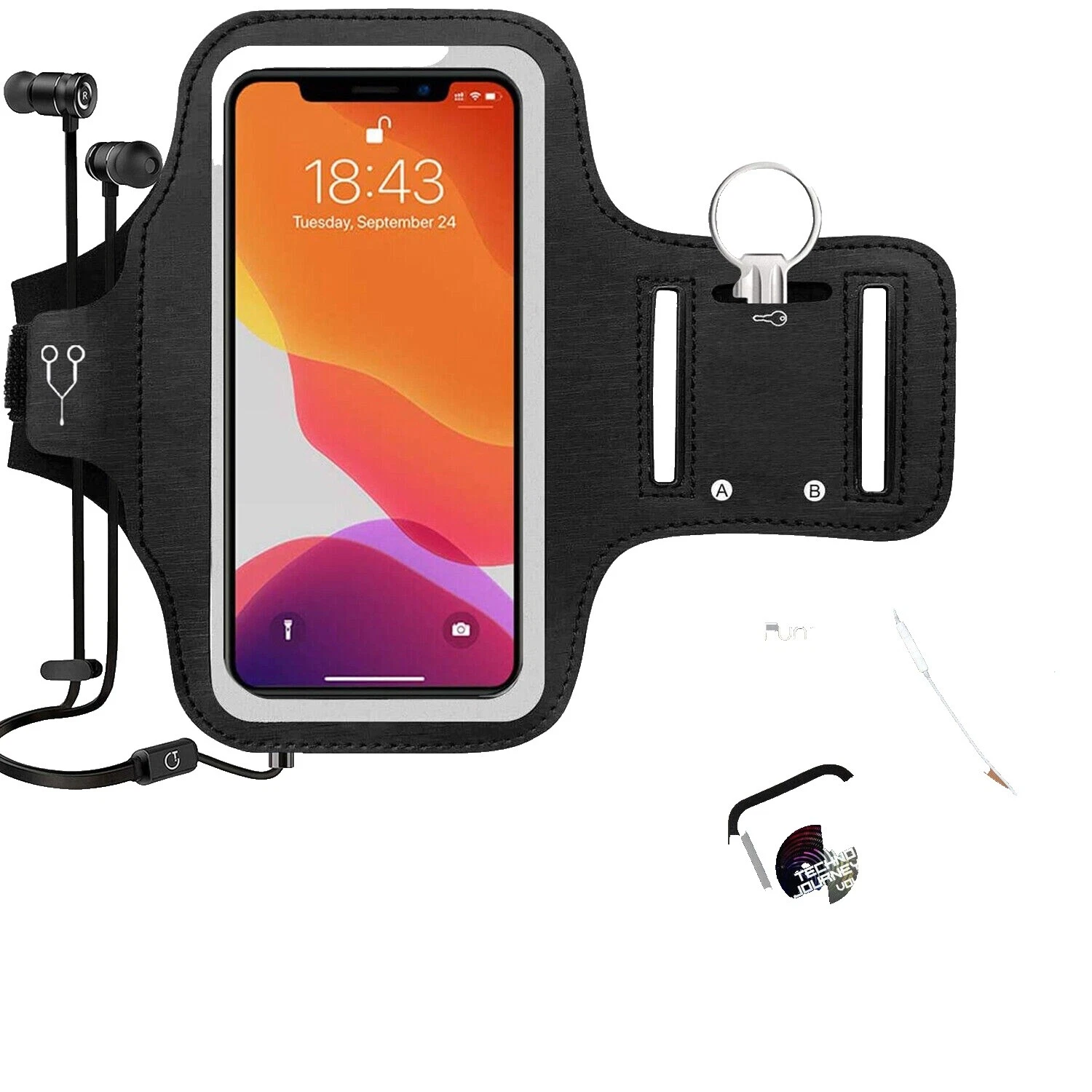 Faixas de Braço de celular para Apple iPhone 8