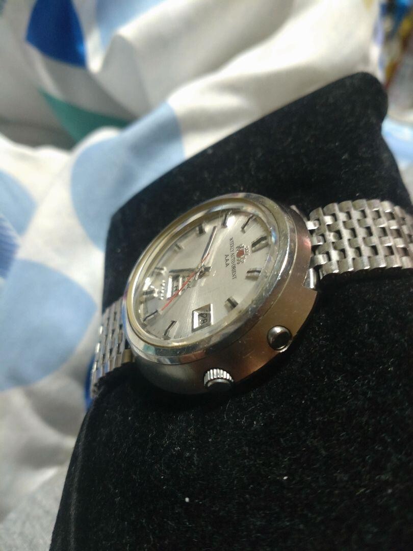 ORIENT Weekly Auto Crystal Automatic Date Vintage… - image 4