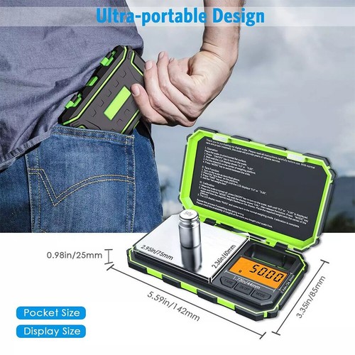 Digital Mini Scale 200g 0.01g Pocket Scale Electronic Smart Jewellery Scale AU - Picture 7 of 14