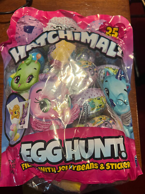 Hatchimals 25 Egg Hunt Eggs. Includes Jelly Beans & Stickers