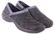 Merrell Encore Black Quilted J66578 Comfort Slip-On Flats Shoes Women's US 7