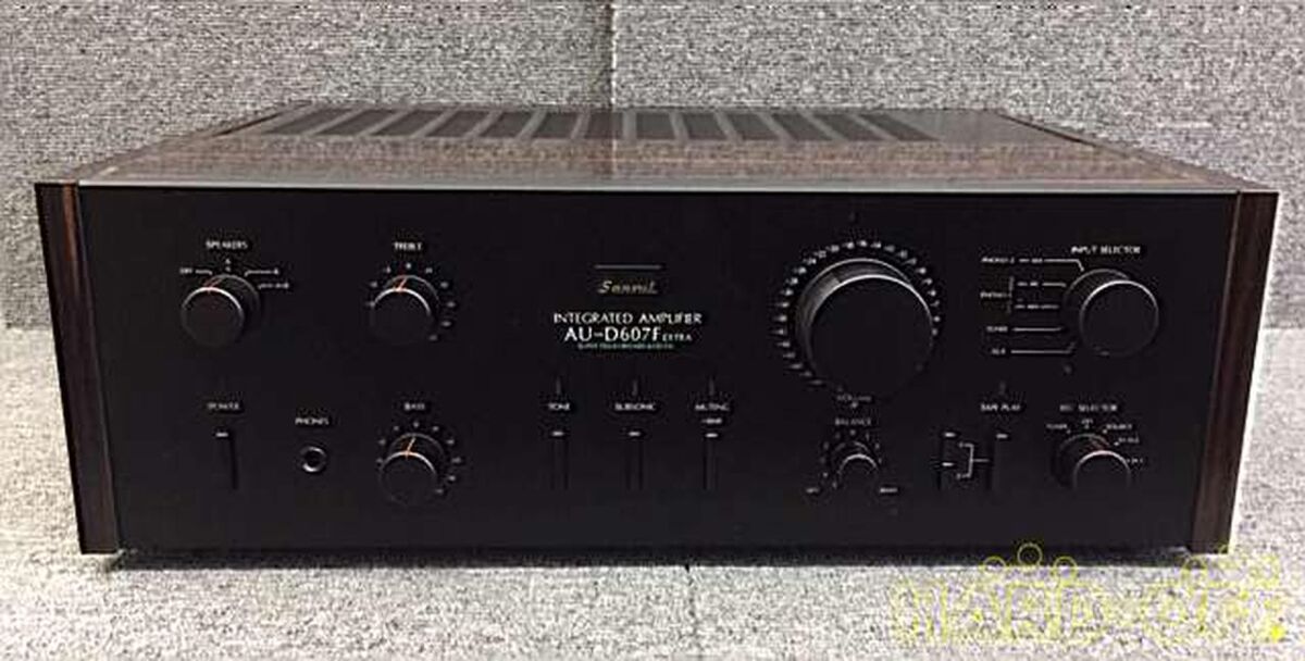 SANSUI AU-D707F EXTRA Integrated Amplifier Transistor tested working F/S