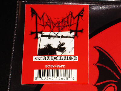 Mayhem: Deathcrush - Picture Disc LP Vinyl Record 2017 Back On