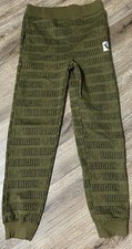 True Religion Youth Size M Olive Green Joggers