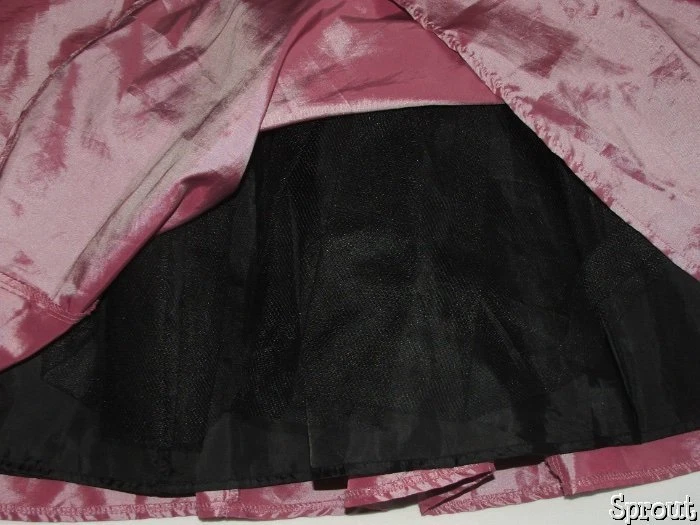 ISOBELLA & CHLOE y vestido 8 tafetán usado en excelente estado precioso  Foto 4 de 4