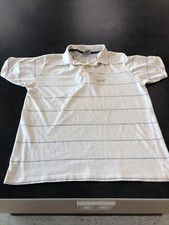 Vintage Le TIGRE Shirt Size M/L 80s Rock Roll Grunge Stripe polo Cobain Special