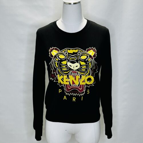 Kenzo Distressed Tiger Intarsia Jumper – Cettire