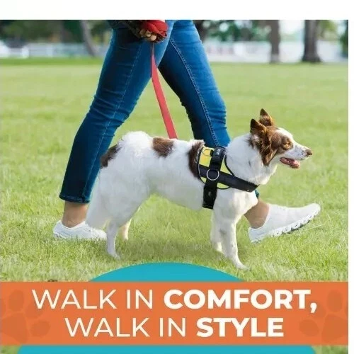 Joyride Dog Harness Size XXL Green NWT Mesh/EZ Grip Night Safety NoPull No Choke - Image 3 of 4