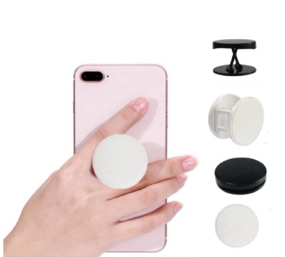 4 Piece Universal Phone Grip Holder Expanding Stand Ring for Mobile Devices