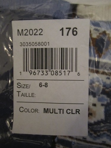 Gymboree Boys Socks Size 6-8 2 Pair Christmas Winter Socks Navy Blue NWT - Picture 3 of 10