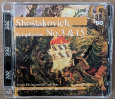 MDG Shostakovich - Sinfonien 15 + 3 - Beethoven Orch. Bonn - Roman Kofman - SACD