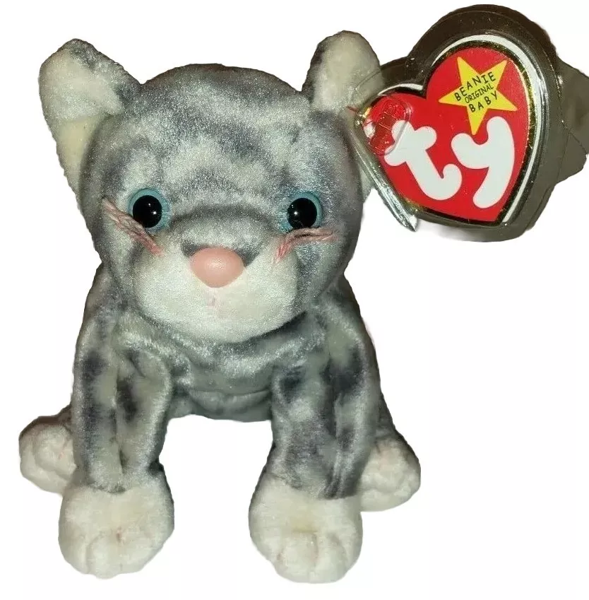 Silver the cat beanie clearance baby