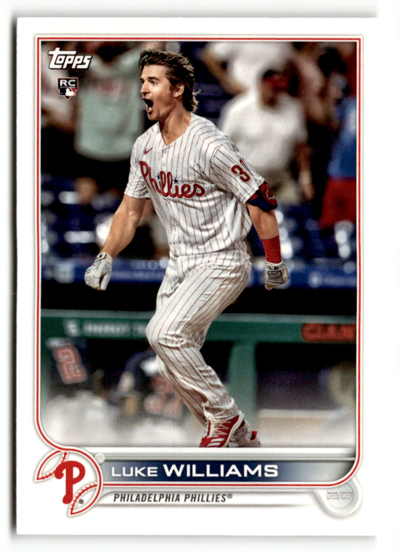 2022 Topps Team Sets Philadelphia Phillies #PHI-16 Luke Williams NM Nea ID:49116