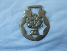 HORSE  BRASS     SCOTTISH    THISTLE   ?          (08/11)