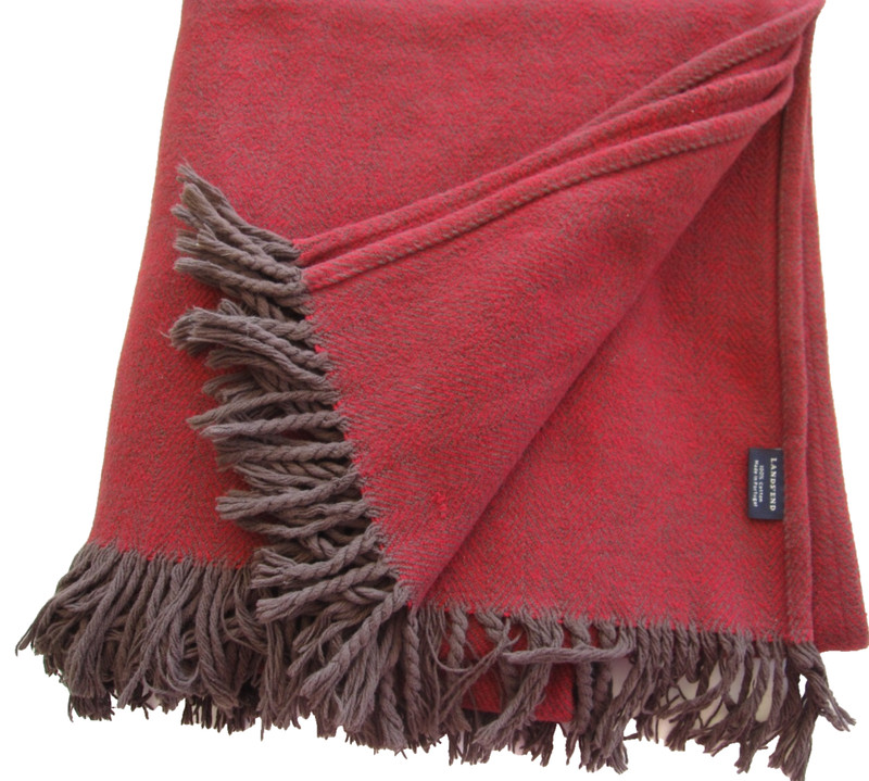 Red Land Cotton Blanket